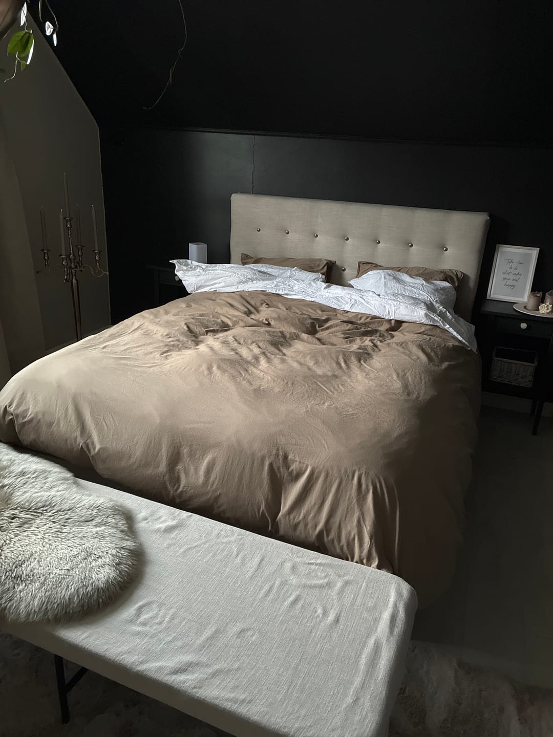 Customer photo review of Kivipesty Taupe Pussilakanasetti