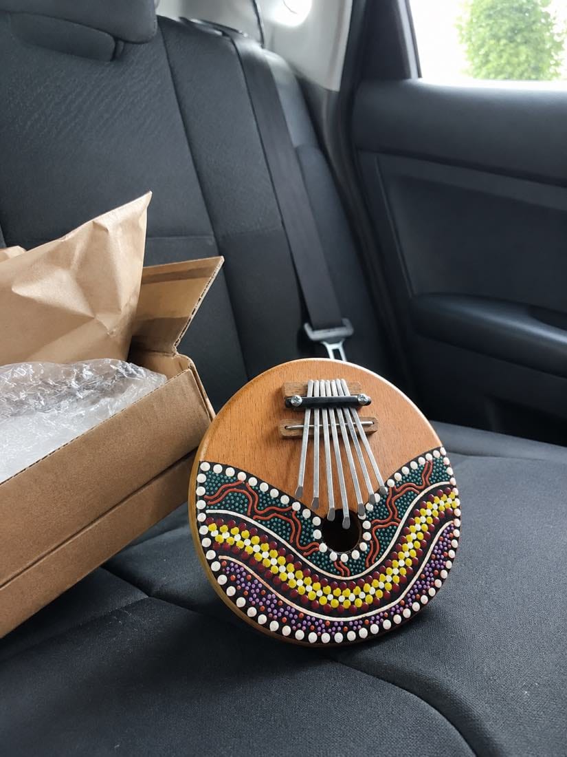Customer photo review of Kalimba 7 Tasten - Kokosnuss