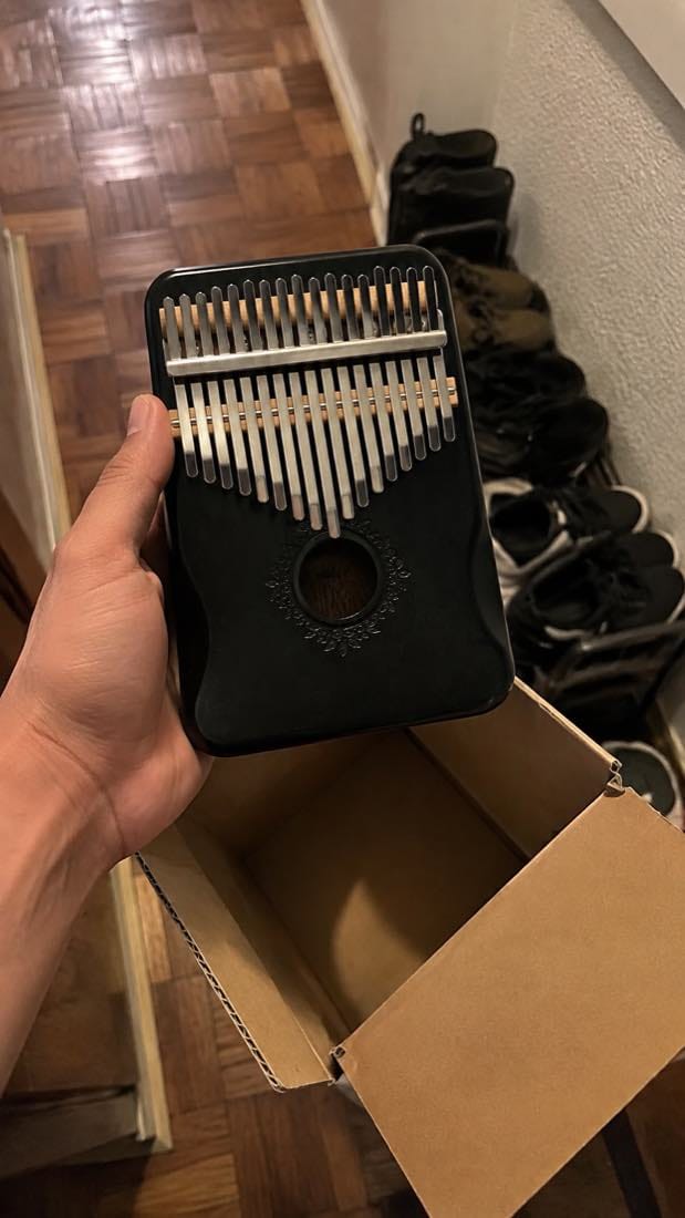 Customer photo review of Kalimba 17 Tasten - Mahagoni, Afrika-Edition