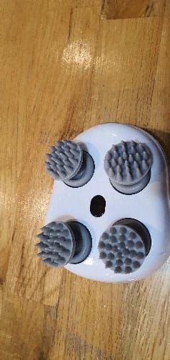 Customer photo review of Electric Hair & Scalp Massager