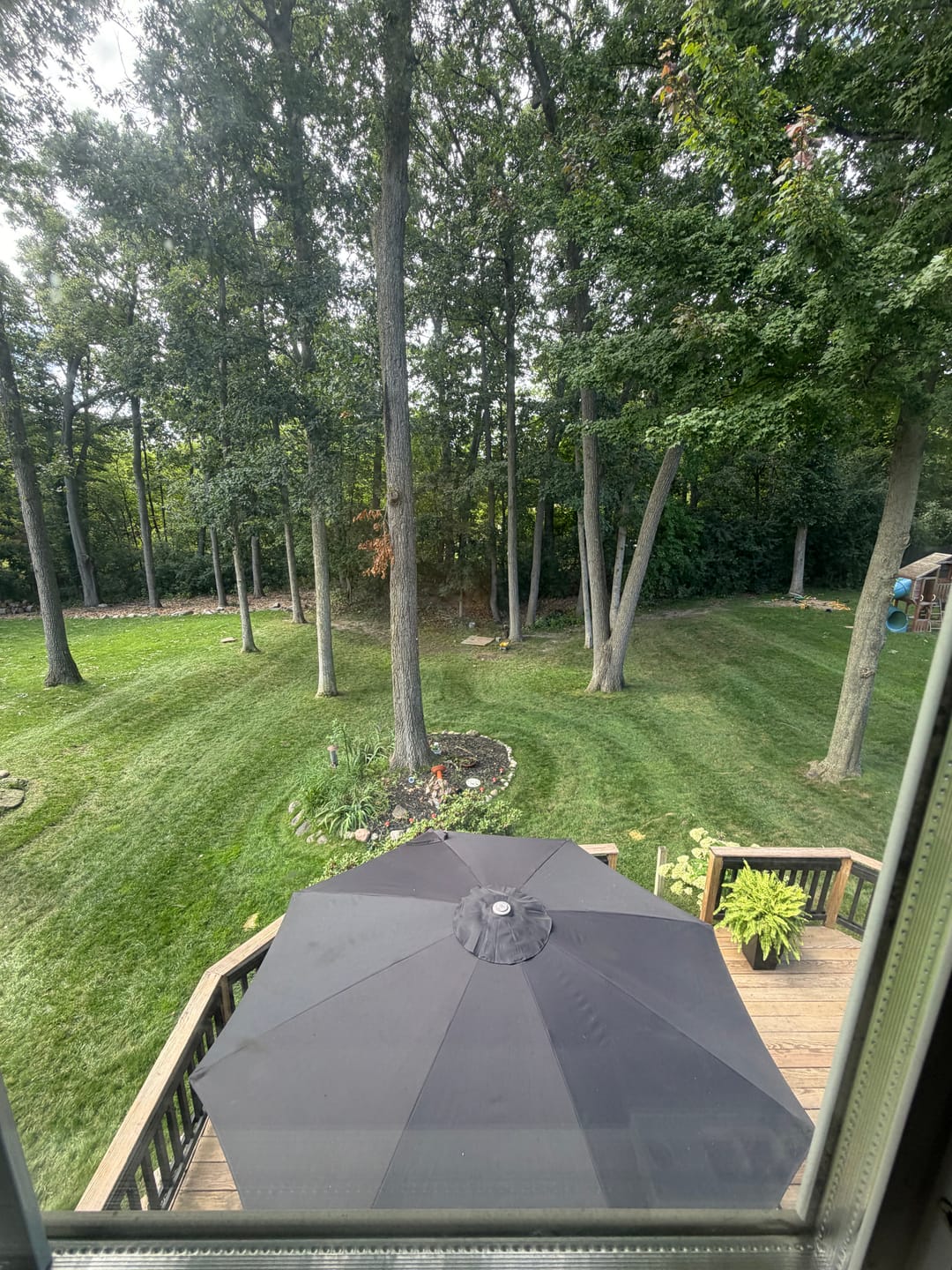 Customer photo review of Broominator — Turn Any Mower Into a Striping Machine