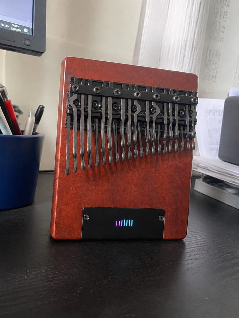 Customer photo review of Kalimba 36 Tasten - mit Tonabnehmer
