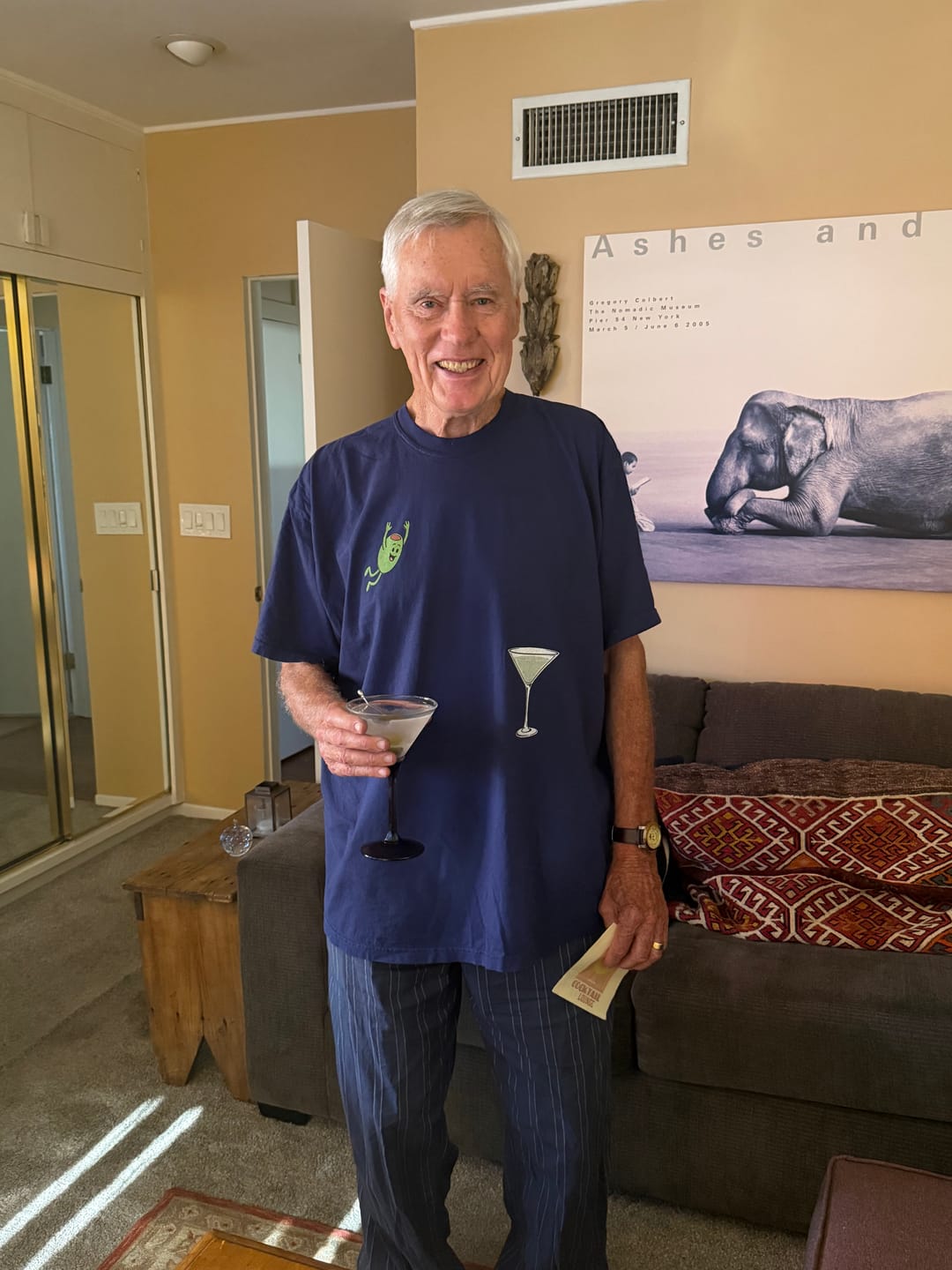 Customer photo review of Dirty Martini Dive — Premium Tee