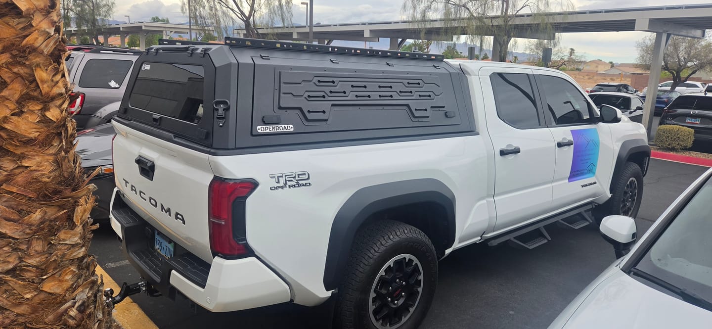 Customer photo review of OPENROAD Roof Rack Crossbars
