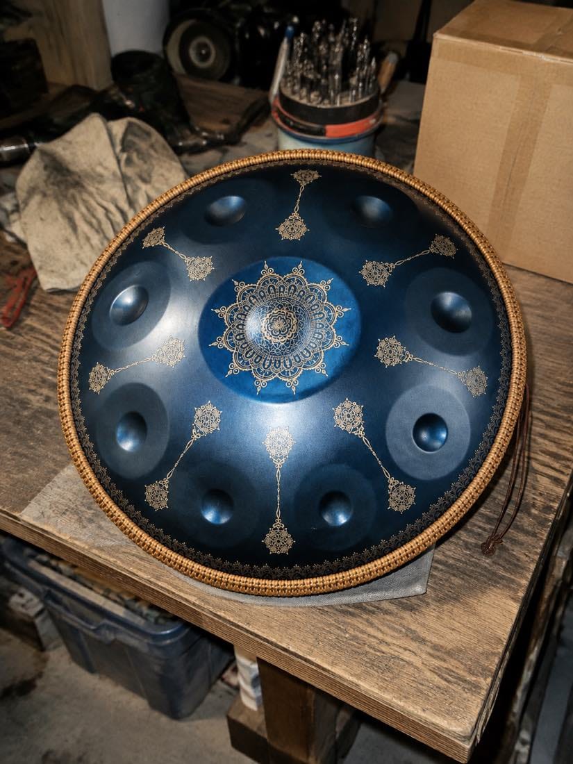 Customer photo review of Handpan Kurd D-Moll 9 Noten - Sternenhimmel-Design