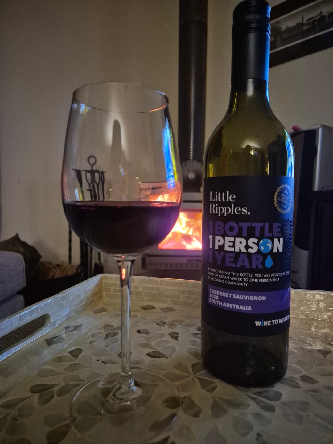 Customer photo review of Zero Sugar Cabernet Sauvignon – Red Wine | Single Bottle