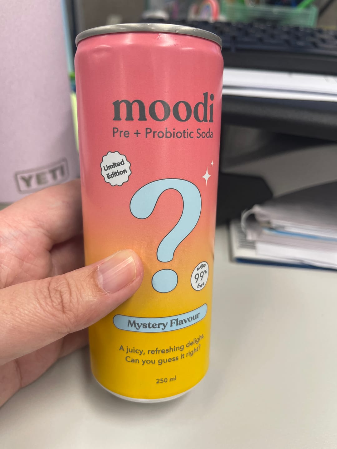 Customer photo review of Pre + Pro Soda