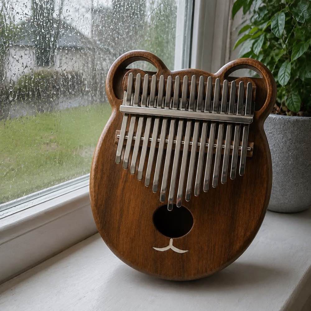 Customer photo review of Kalimba 17 Tasten - Walnussholz, Massivholz