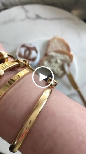 Customer photo review of LOVE BRACELET 6.1MM 4 DIAMONDS