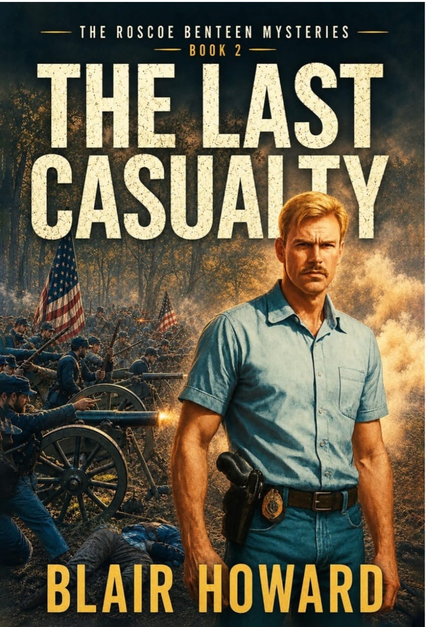 Customer photo review of The Last Casualty: The Roscoe Benteen Mysteries Book 2