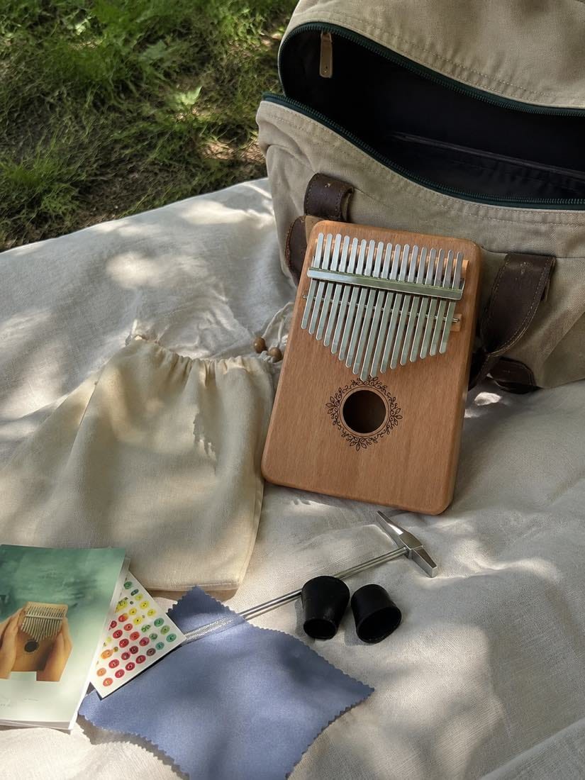 Customer photo review of Kalimba 17 Tasten - Mahagoni, für Entspannung