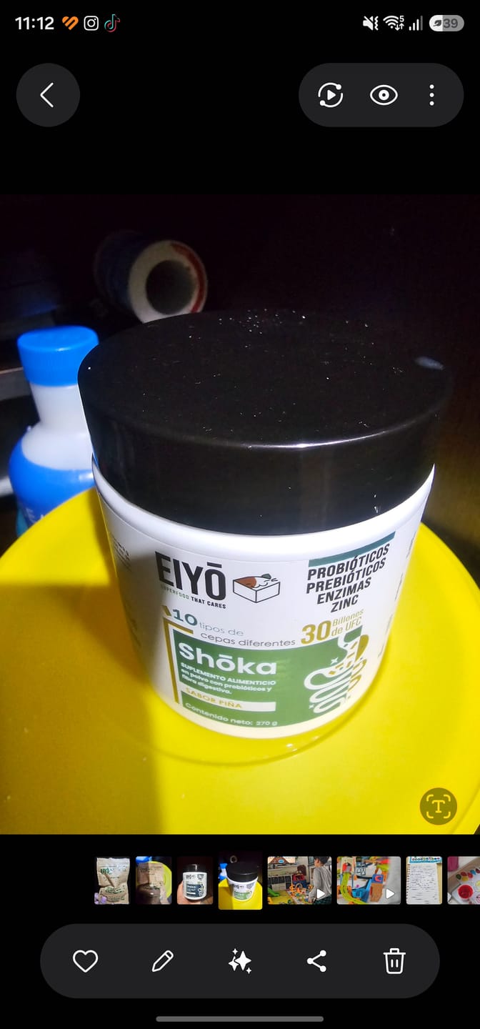 Customer photo review of Shoka en Polvo Salud Digestiva