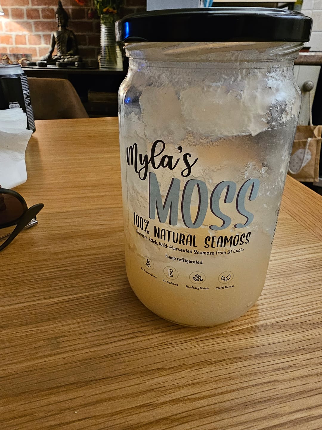 Customer photo review of Seamoss Gel (720ml)