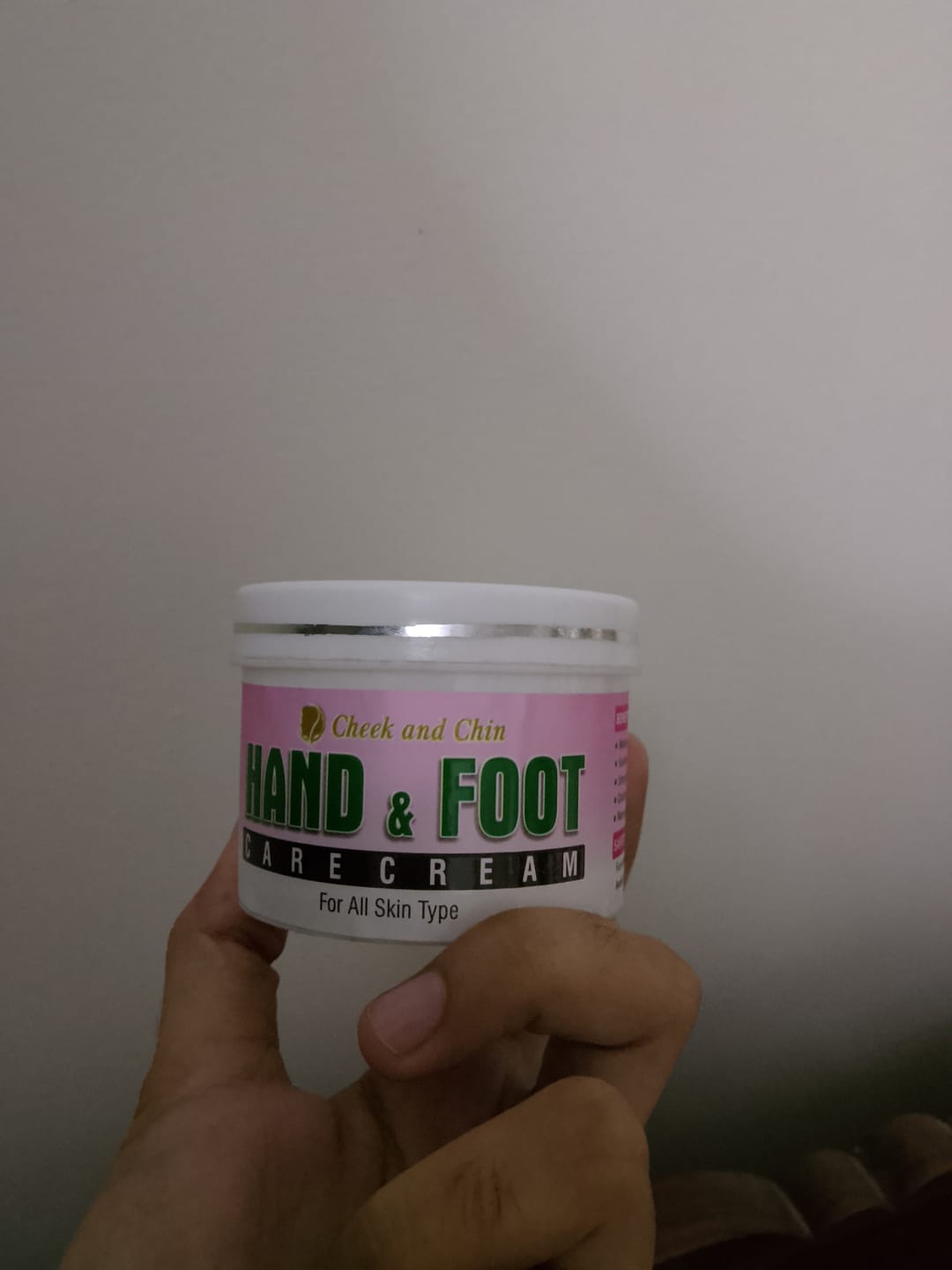 Customer photo review of Hand and Foot cream