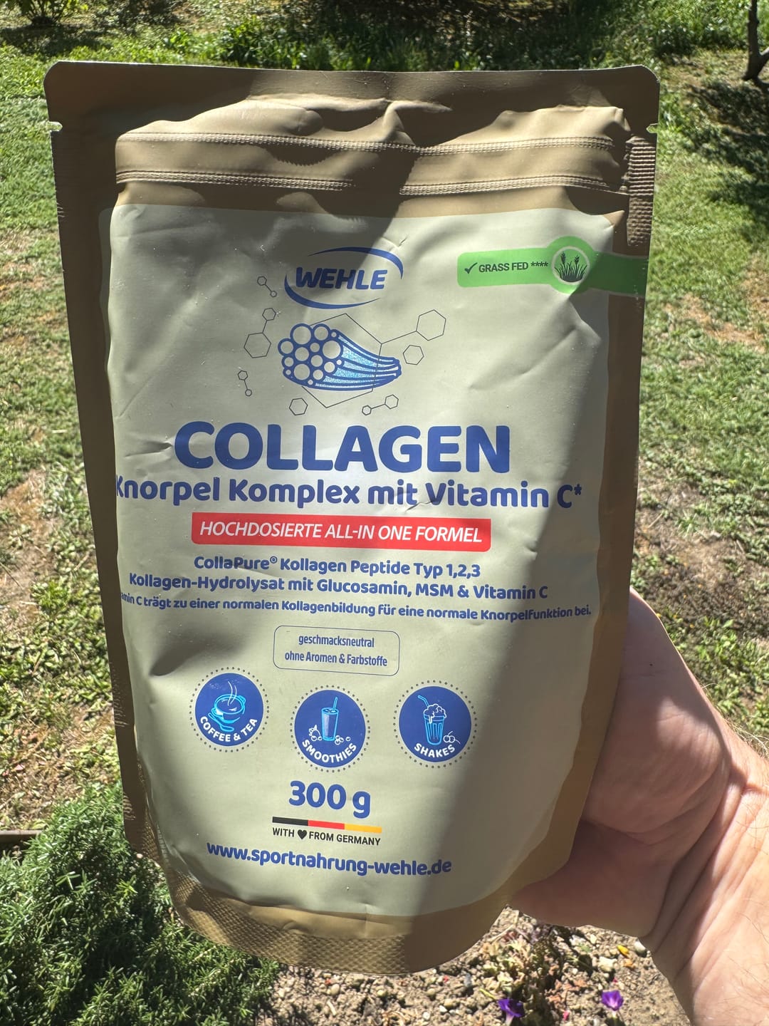 Customer photo review of Collagen Knorpel Komplex - Neuheit