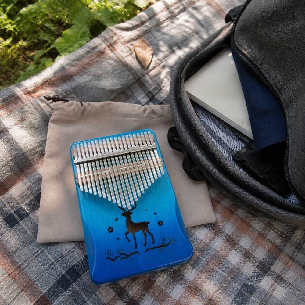 Customer photo review of Kalimba 21 Tasten - Mahagoni Deluxe