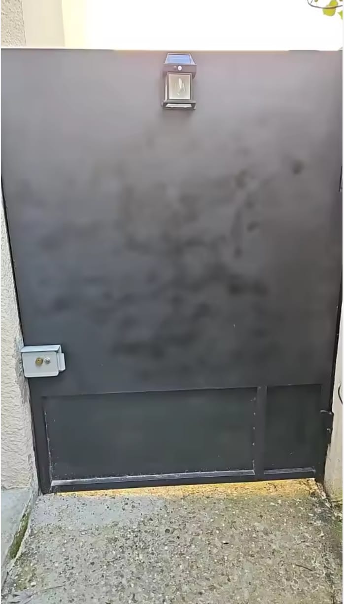 Customer photo review of Sol Solar Up & Down Wall Light | Waterproof Outdoor LED Sconce for Fence & Patio