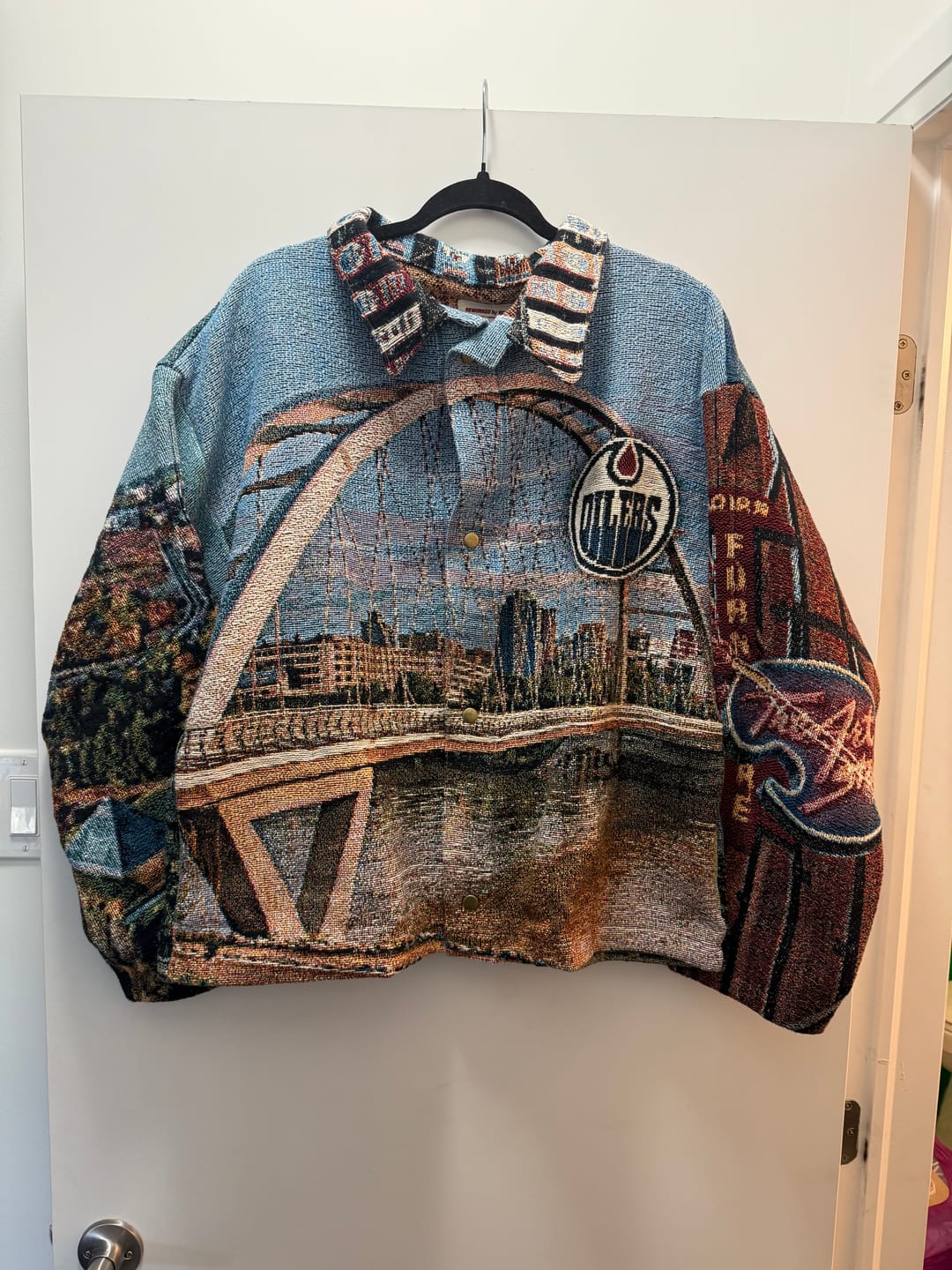 Customer photo review of Custom Reworked Tapestry Piece: Pre-Order