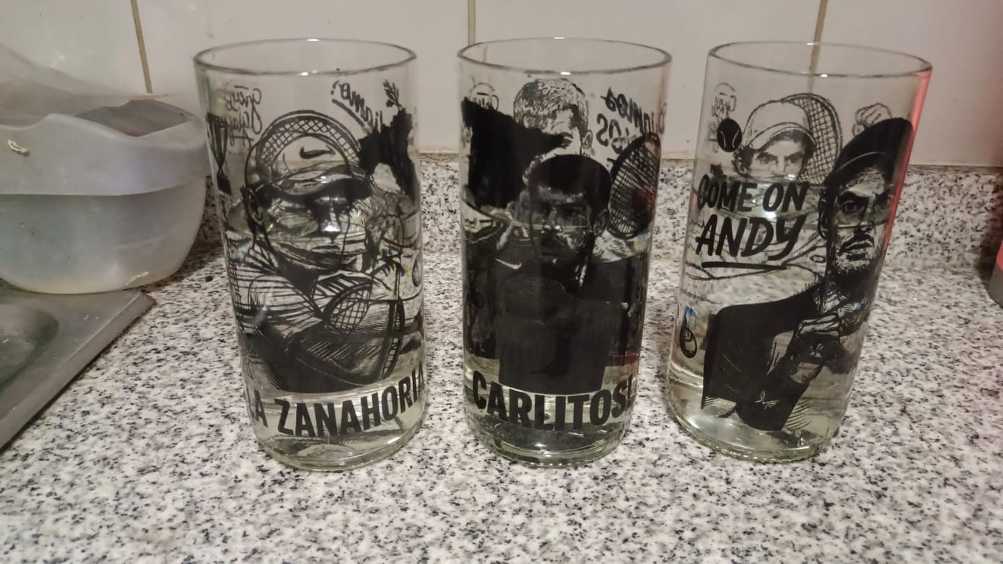 Customer photo review of GRAND SLAM - Juego de 6 Vasos