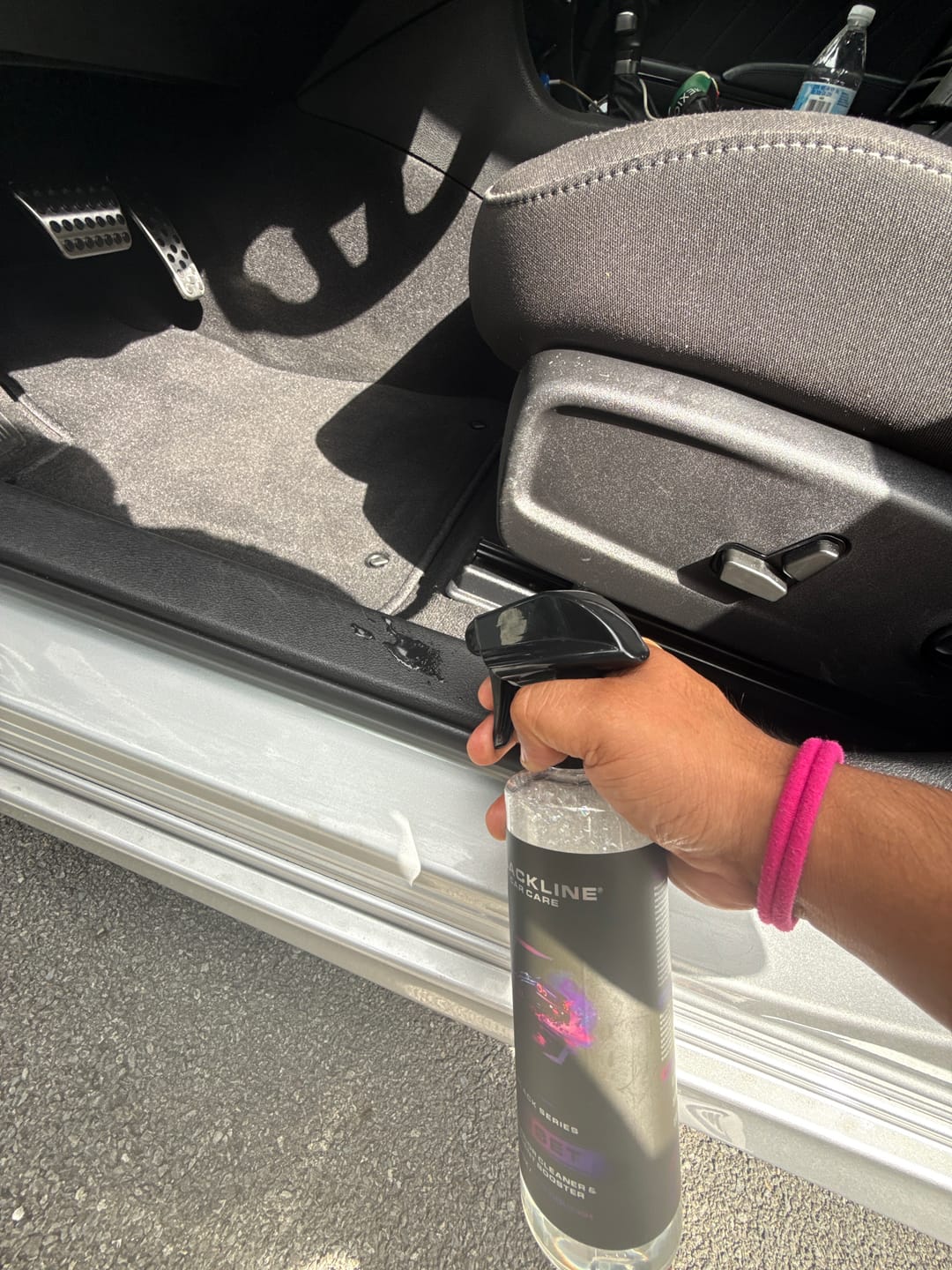 Customer photo review of BLACKLINE® RESET INTERIOR CLEANER & SCENT BOOSTER