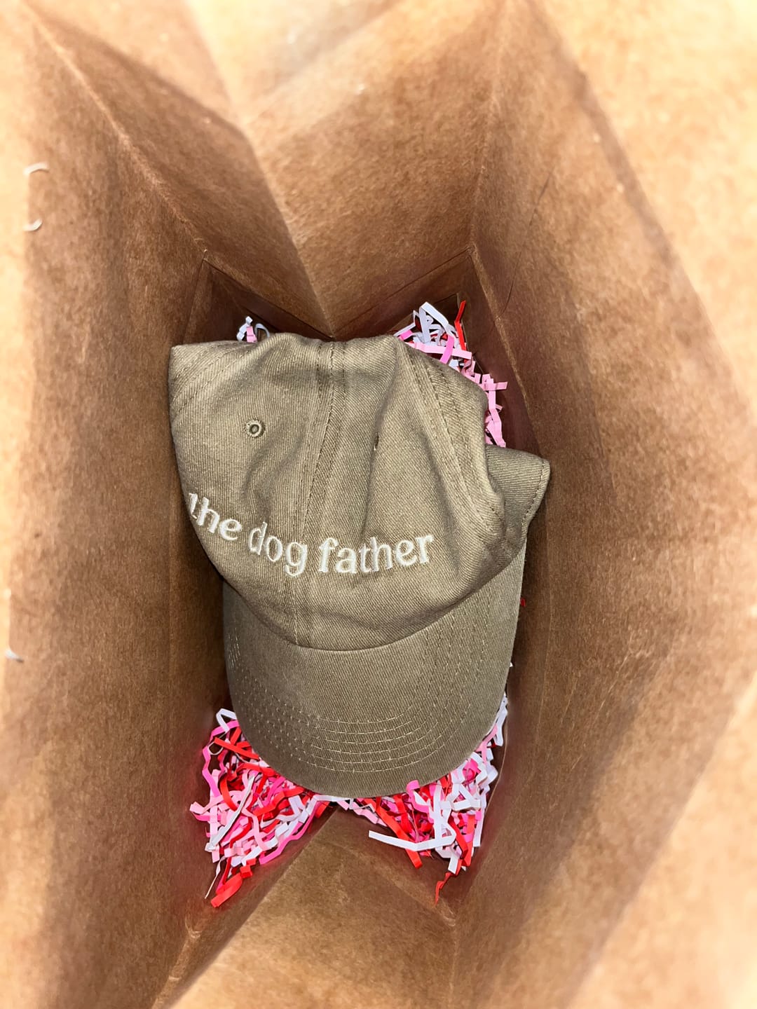 Customer photo review of "The Dog Father" Cap