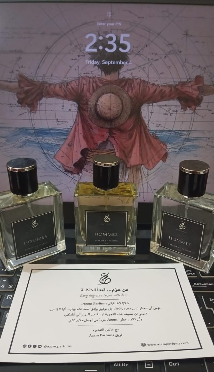 Customer photo review of Pack AZZM – 3 PARFUMS AU CHOIX