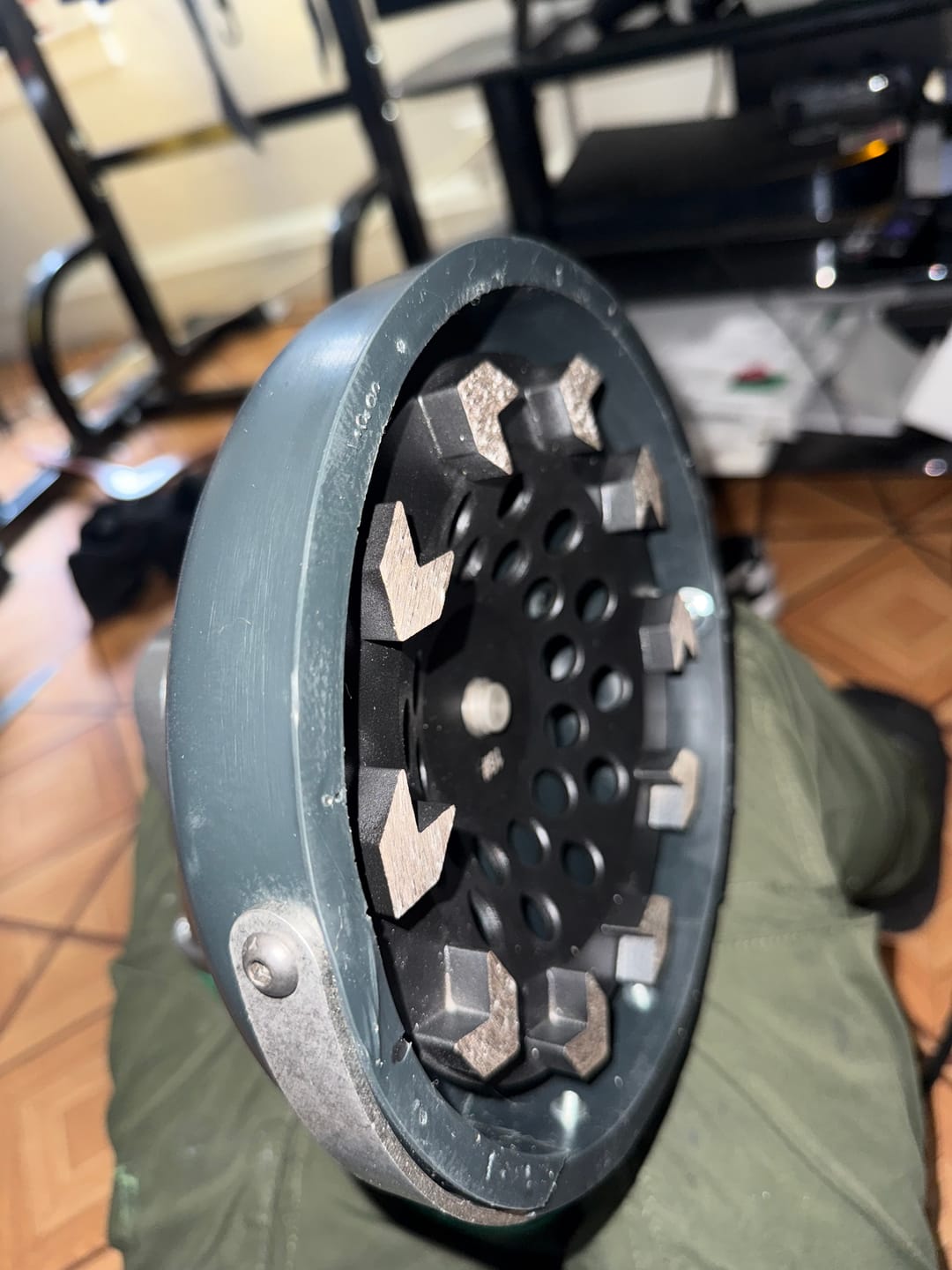 Customer photo review of Convertible Dust Shroud - Metabo