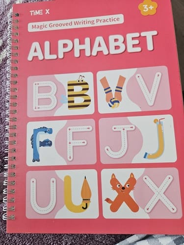 Customer photo review of LumoTrace™ Workbook: Give your child a head start