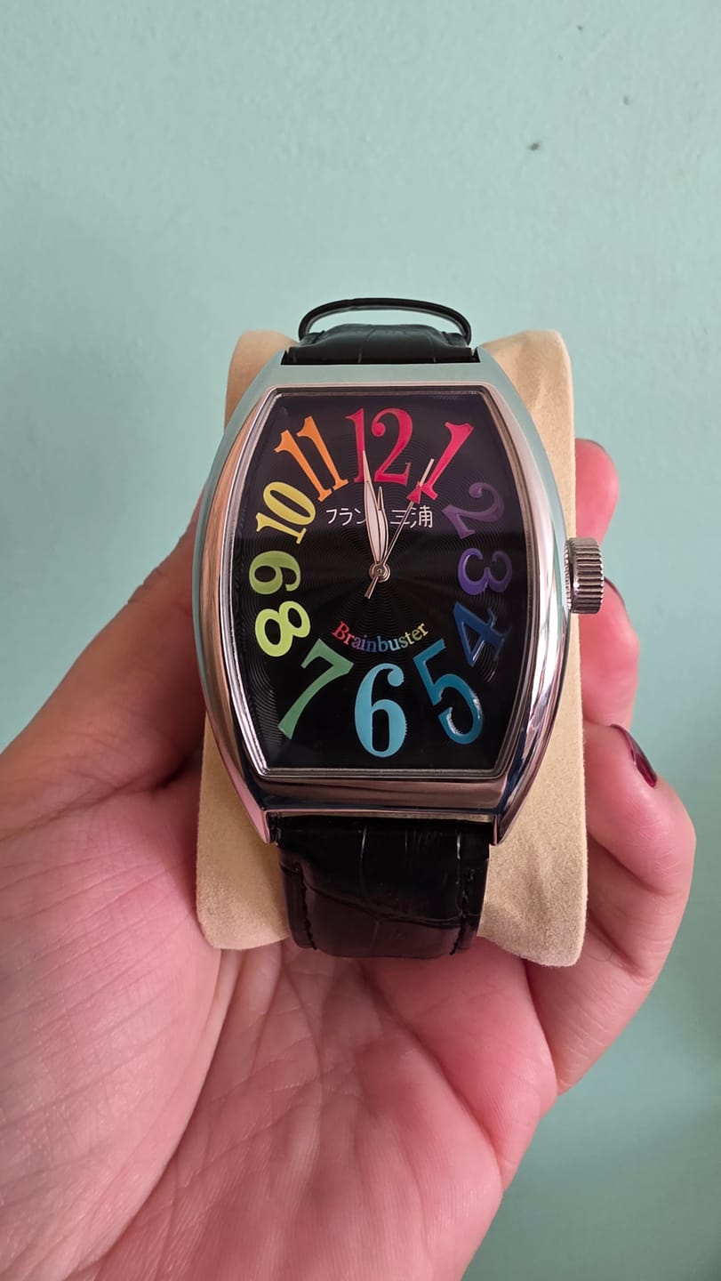 Customer photo review of Reloj Análogo Frank Miura FM06K-CRB Brainbuster JDM