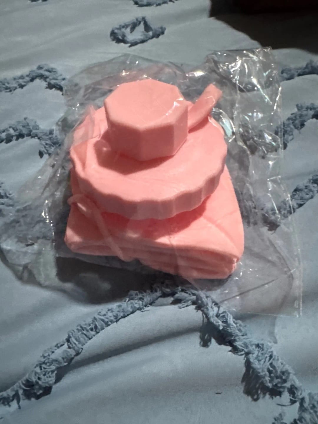 Customer photo review of Foldable Silicone Water Bottle