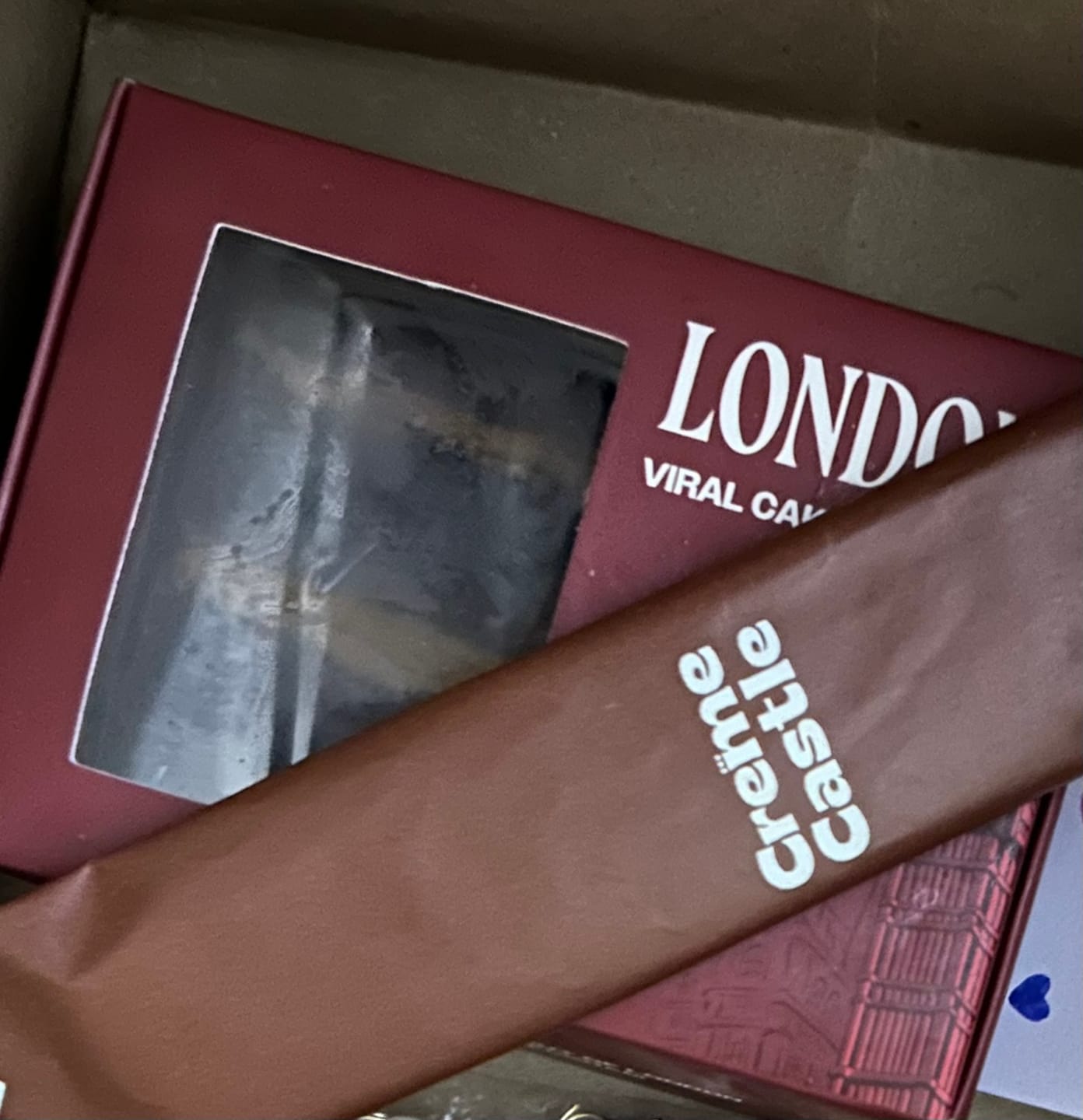 Customer photo review of London Viral Cake Slice [2 Pcs]