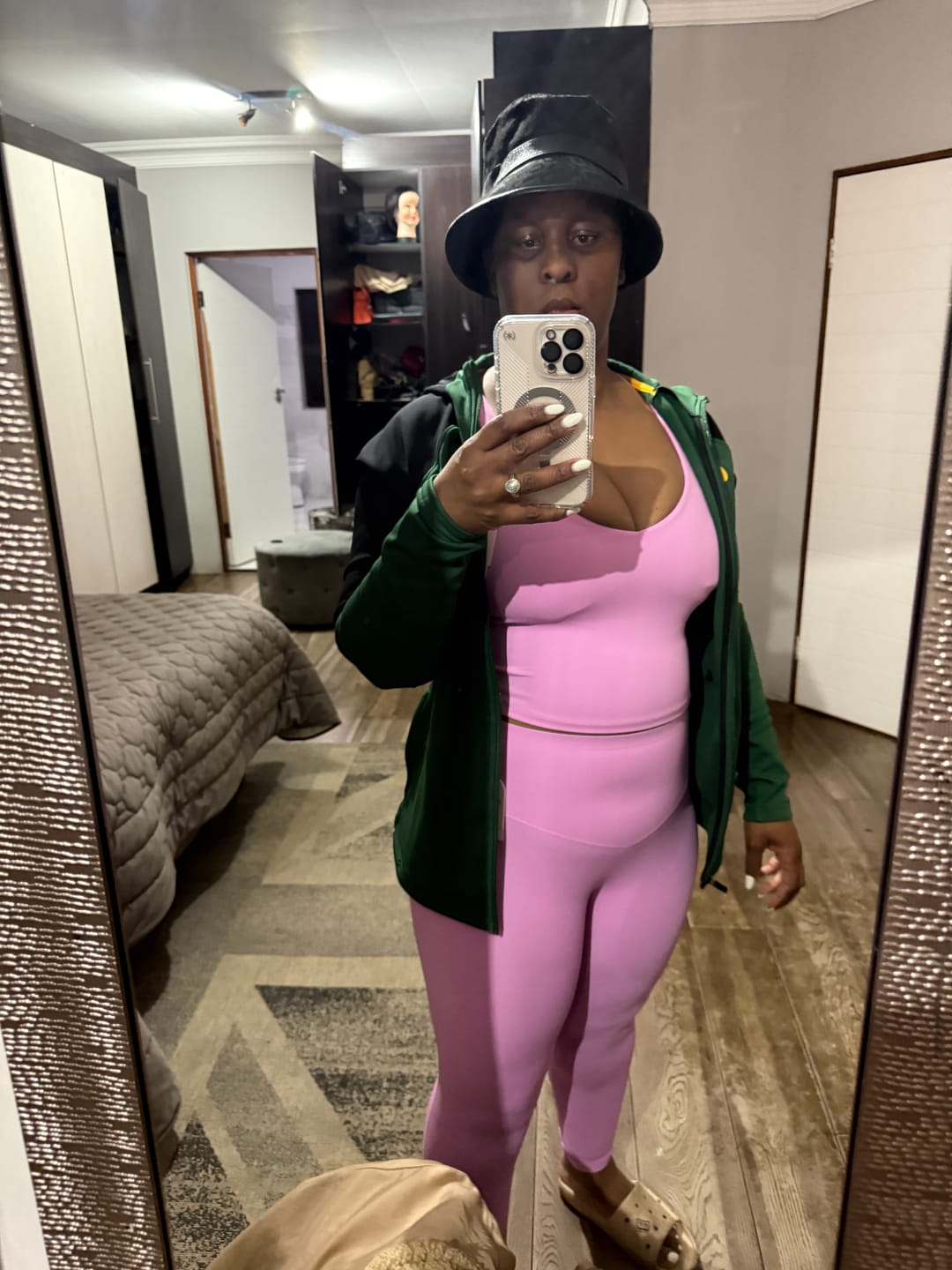 Customer photo review of Two Pieces Butt Shaping Activewear Sets