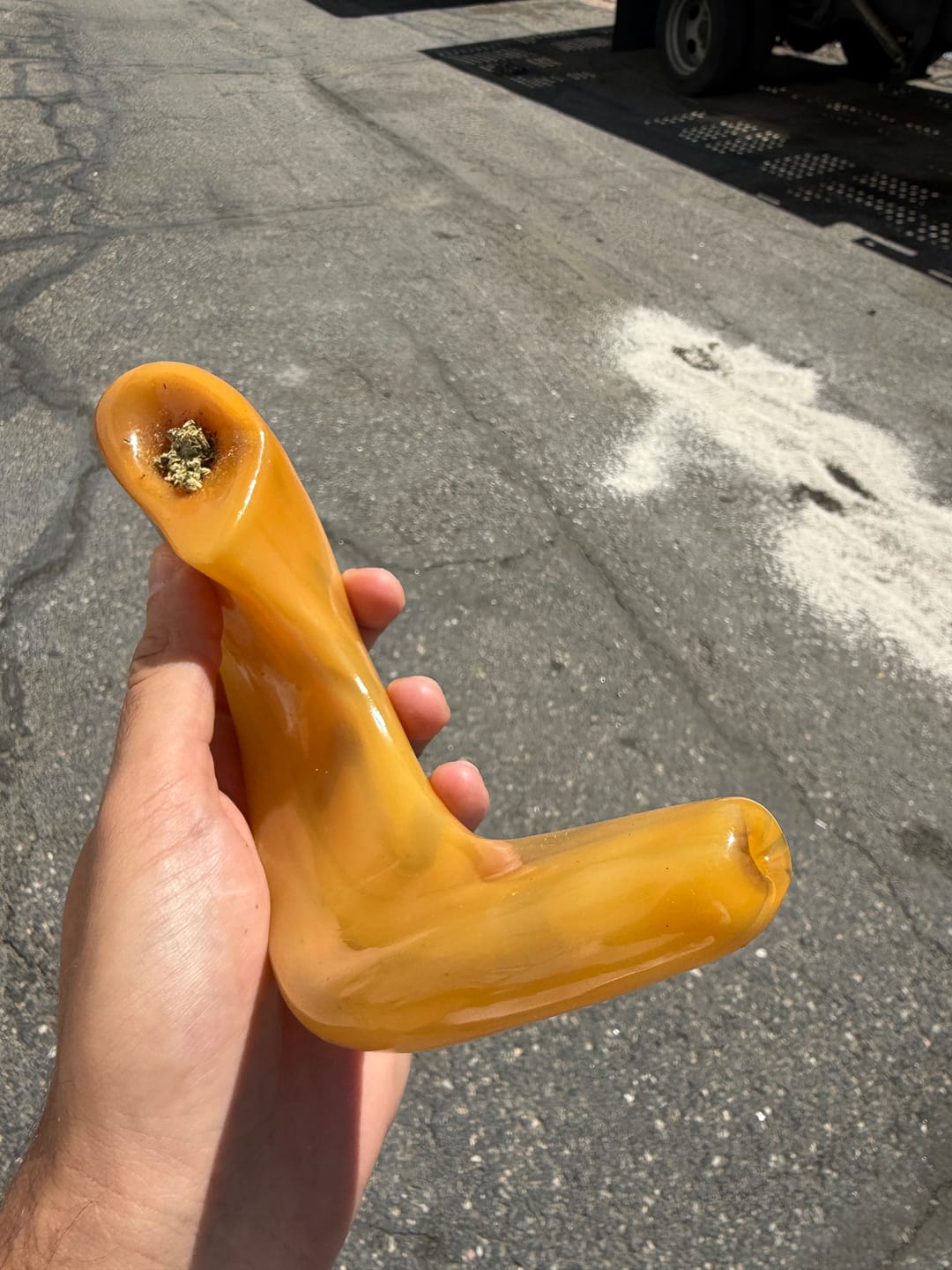 Customer photo review of Shofar Pipe