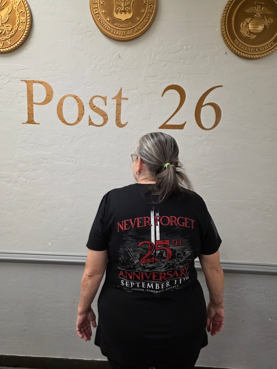 Customer photo review of 9/11 25th Anniversary - Women's