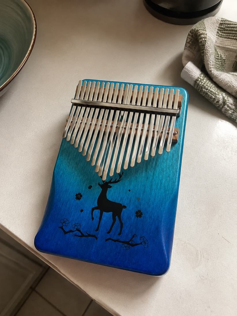 Customer photo review of Kalimba 21 Tasten - Mahagoni Deluxe