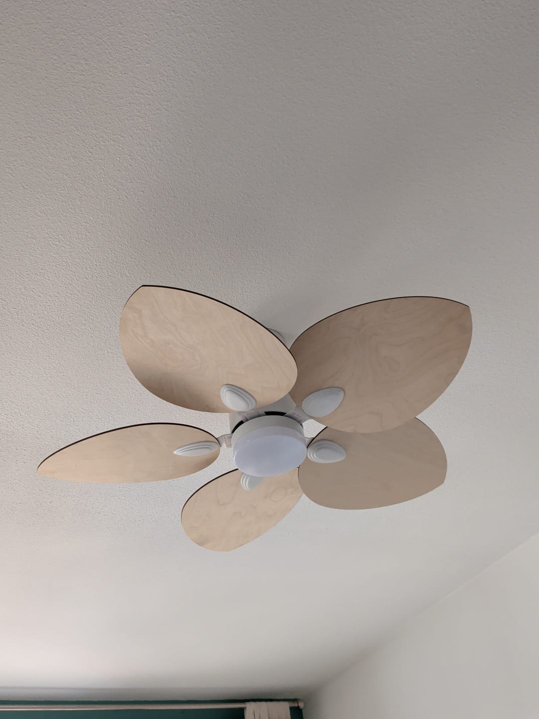 Customer photo review of Dahlia | Ventilateur de plafond