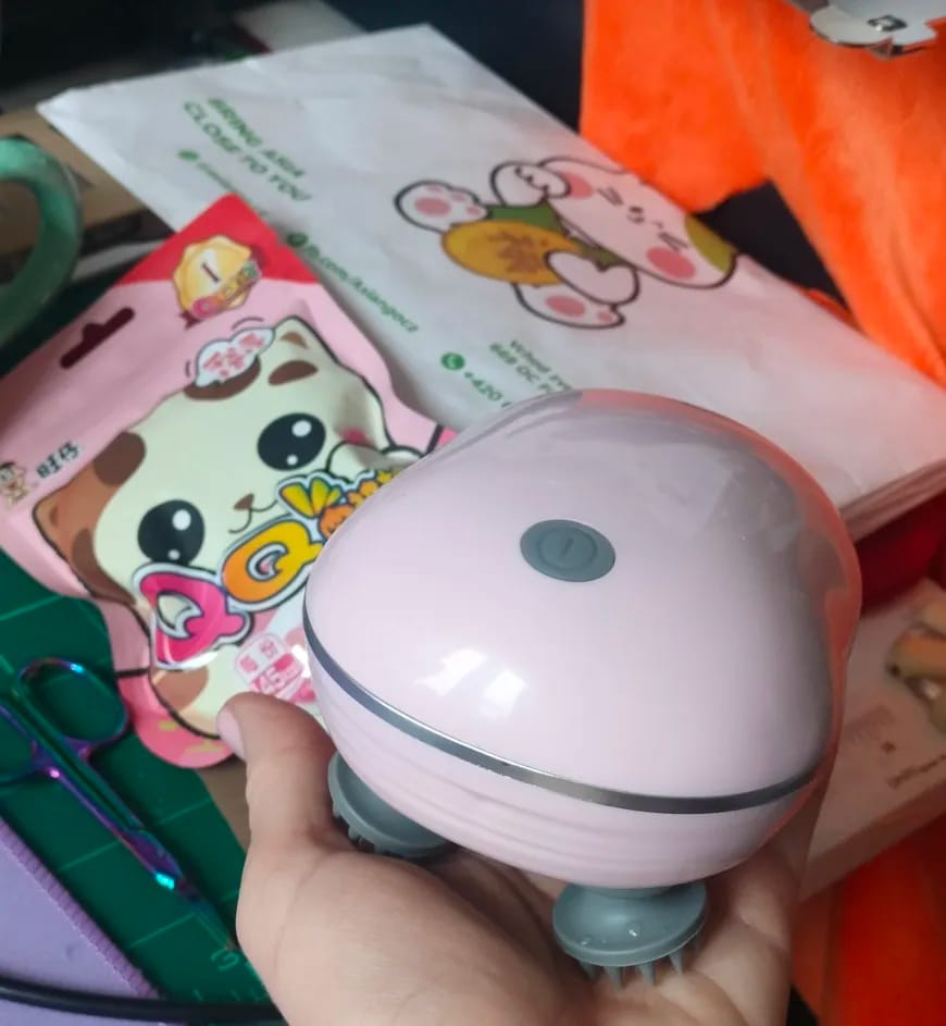 Customer photo review of Electric Hair & Scalp Massager
