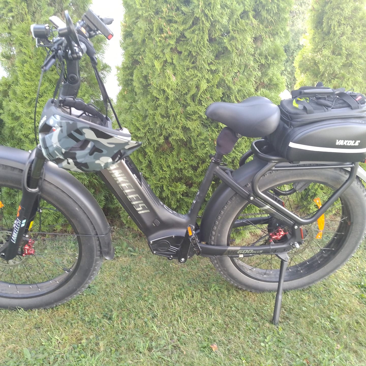Customer photo review of Lankeleisi MG600 Plus 26" Fat Bike 960Wh All Terrain SUV E-Bike with Switchable Sensor 48V 20Ah Battery