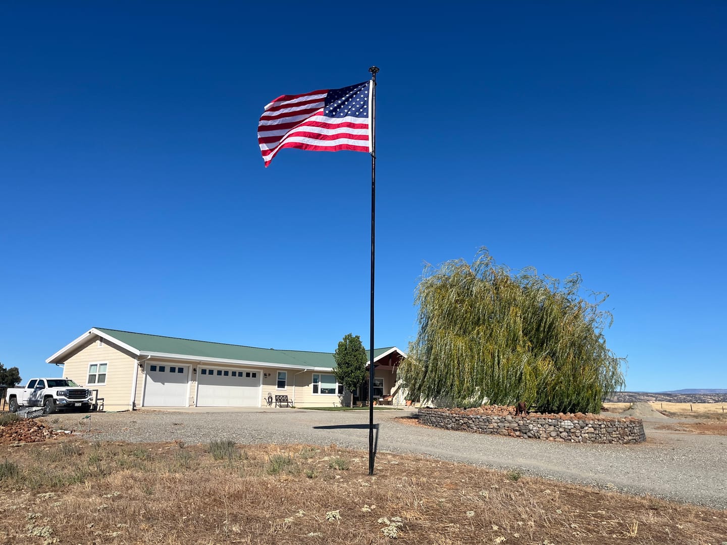 Customer photo review of 5' x 8' American Flag