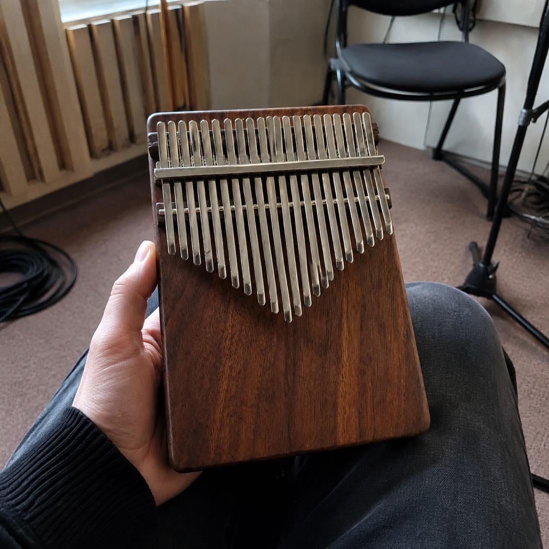 Customer photo review of Kalimba 21 Tasten - Walnussholz