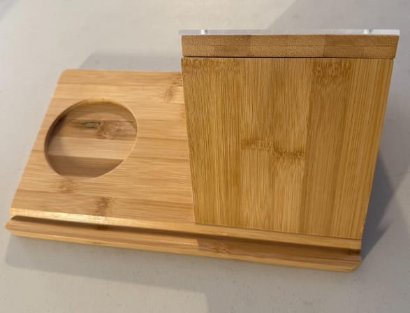 Customer photo review of soporte 2 n 1 liso