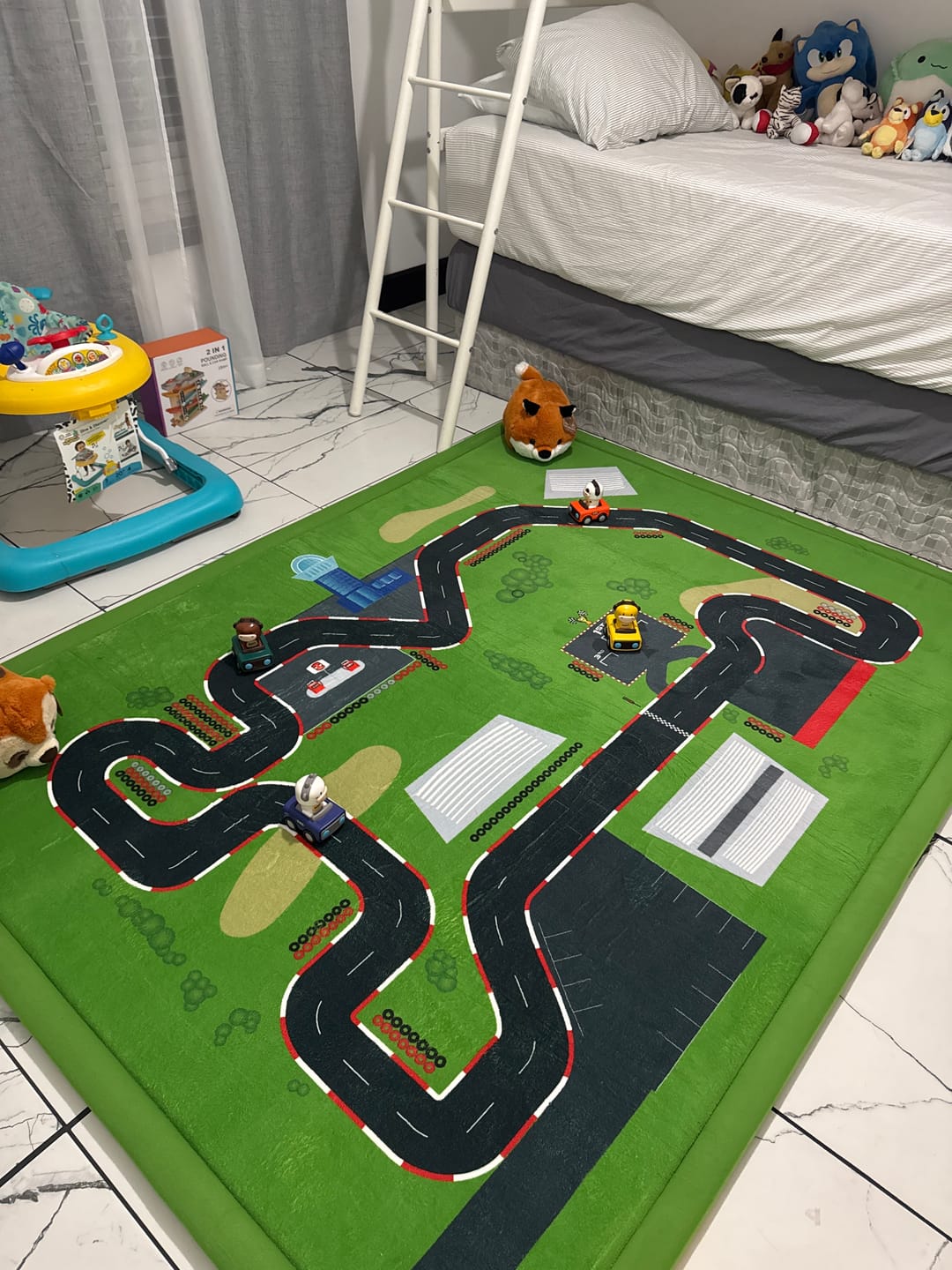 Customer photo review of Relax Mat - 1.4" Thick Soft Foam Play Mat