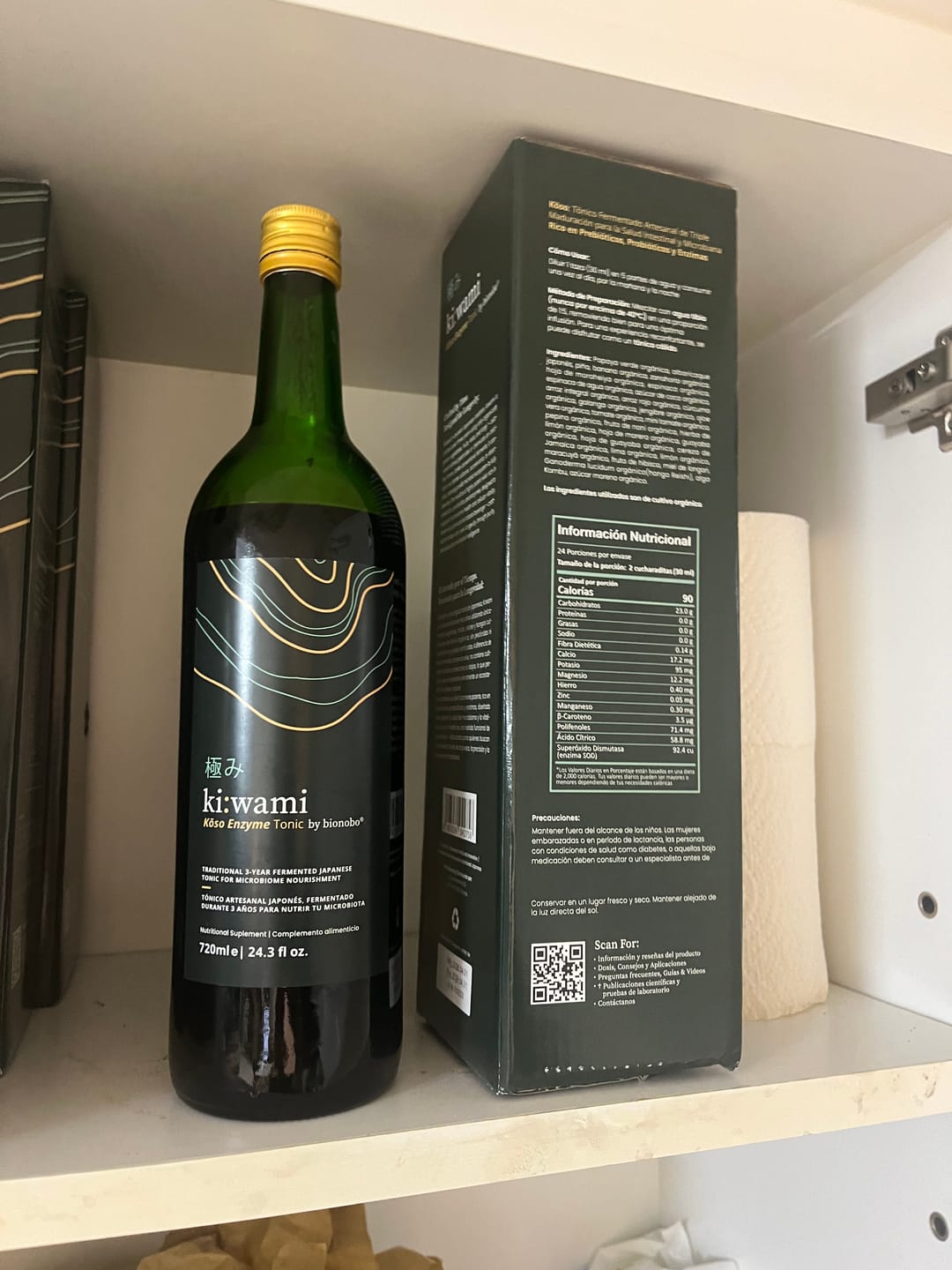 Customer photo review of Kiwami® 極み | Organic Kōso Enzimas Pre y Probióticas Fermentadas | 720ml