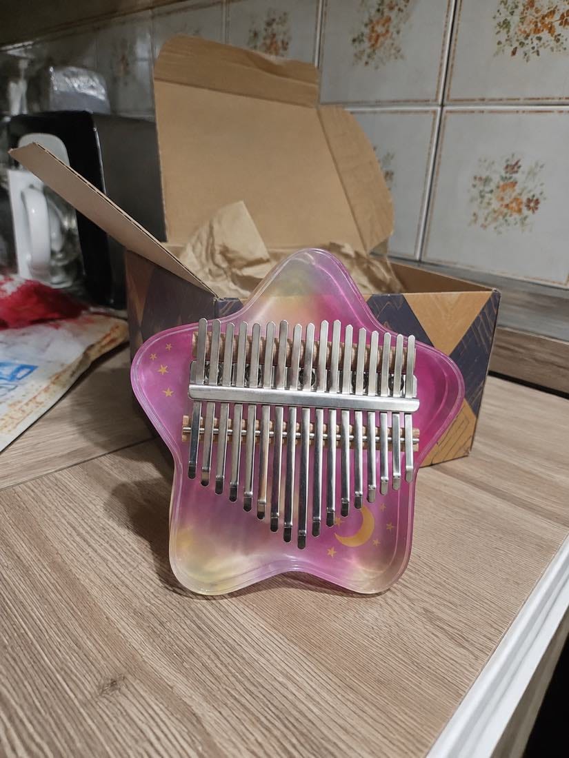 Customer photo review of Kalimba 17 Tasten - Musikalische Früherziehung