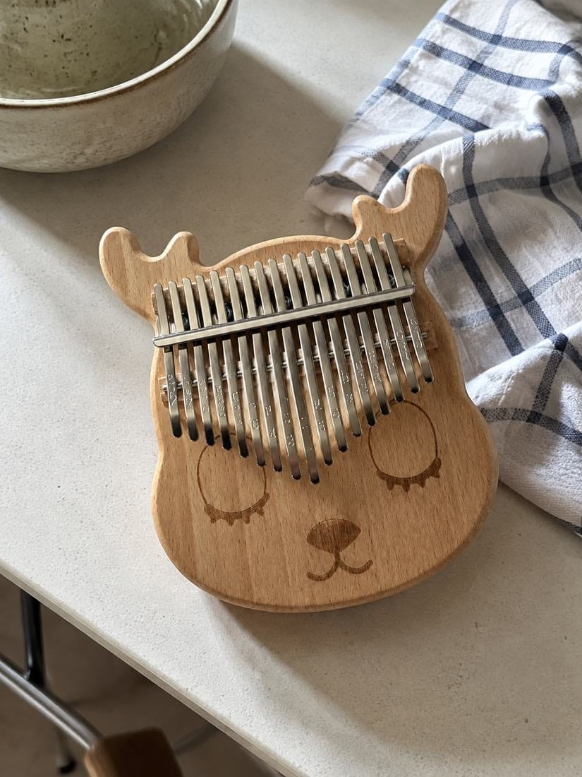 Customer photo review of Kalimba 17 Tasten - Akazienholz, Hirsch-Design