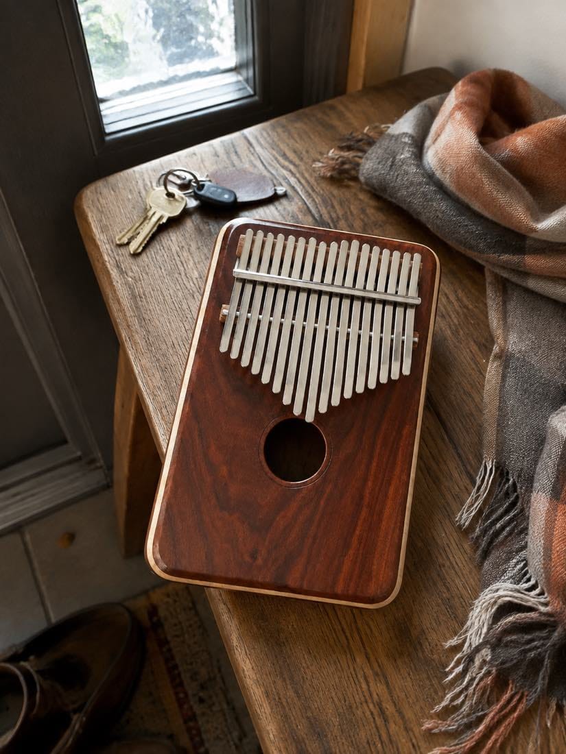 Customer photo review of Kalimba 17 Tasten - Rotes Sandelholz