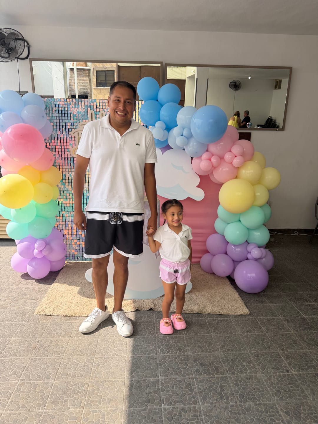 Customer photo review of Traje De Baño Power Ranger Rosa