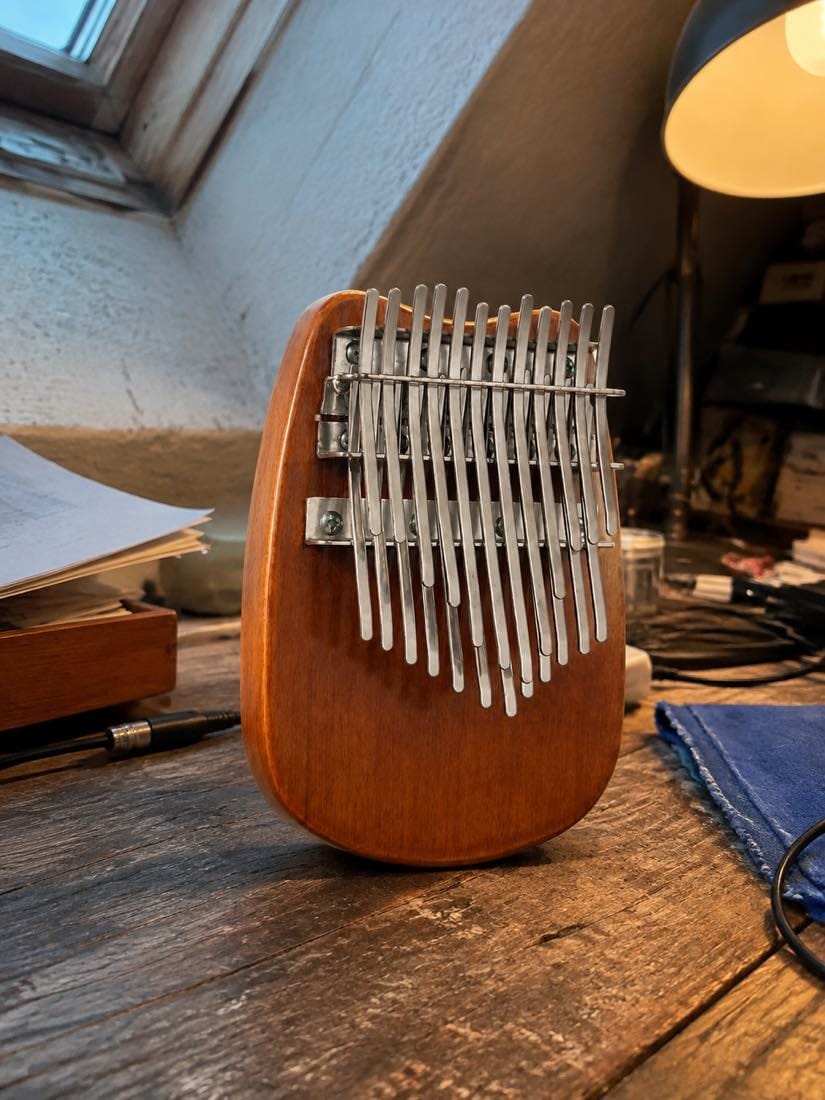 Customer photo review of Kalimba 24 Tasten - Chromatisch, 2 Ebenen