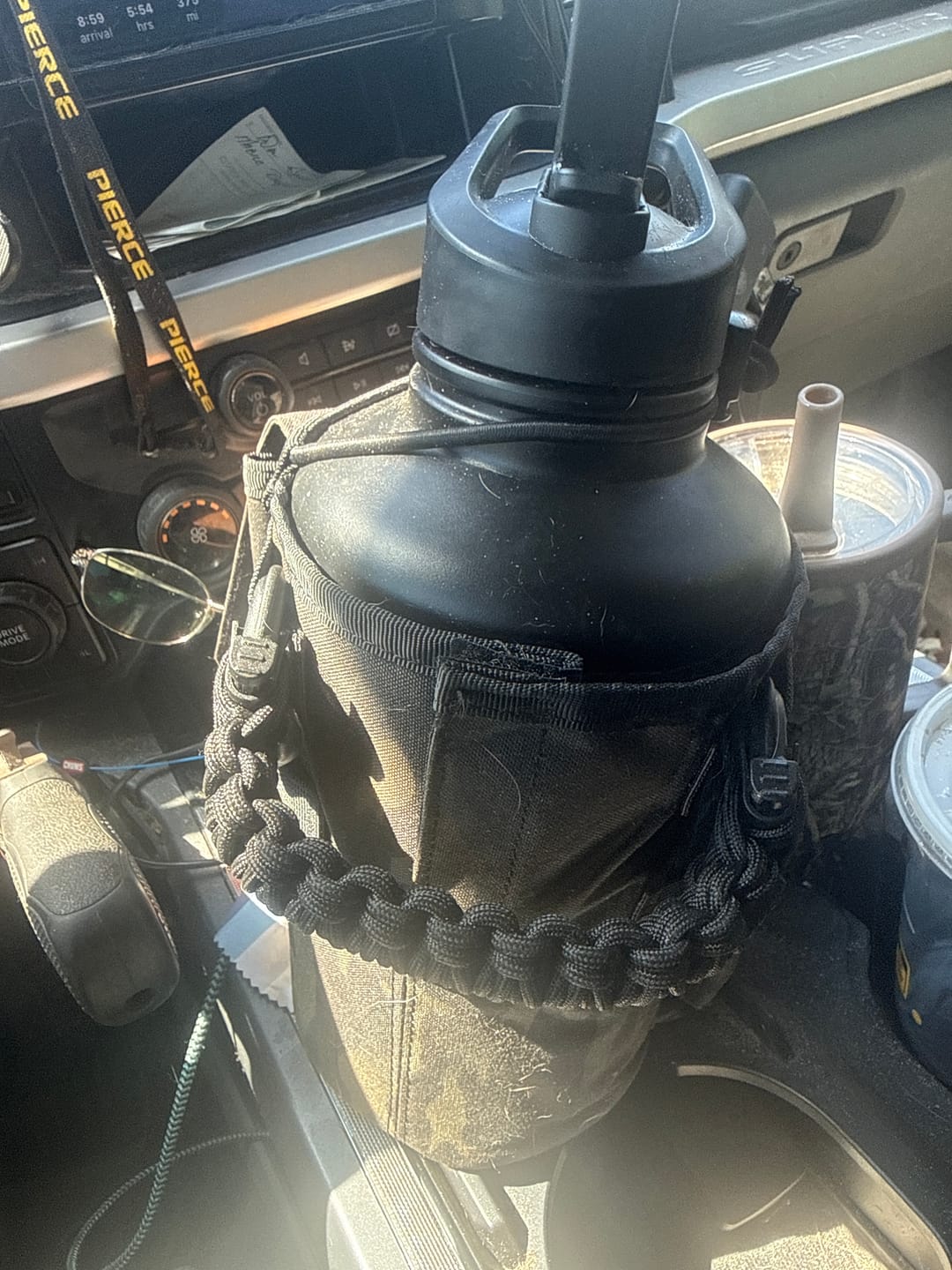 Customer photo review of 64oz Battle Bottle Water Bottles