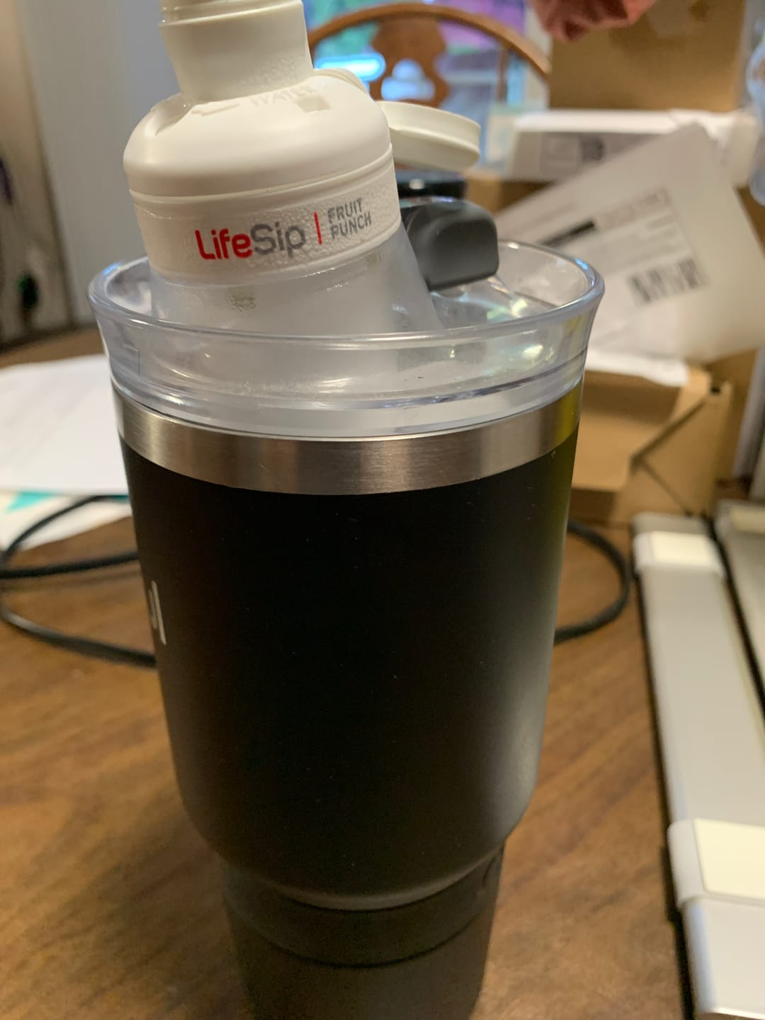 Customer photo review of LifeSip Fruit Punch